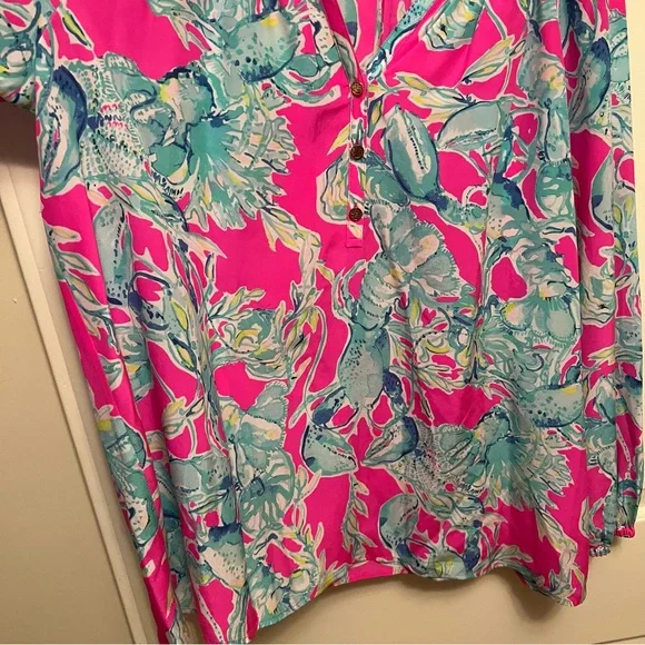 Lilly Pulitzer Lobsters in Love Elsa Top Size XL - Picture 5 of 6